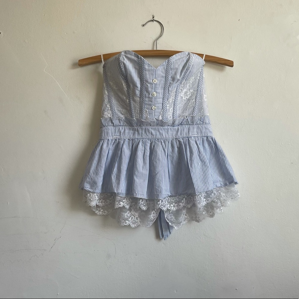 LACE CORSET TOP